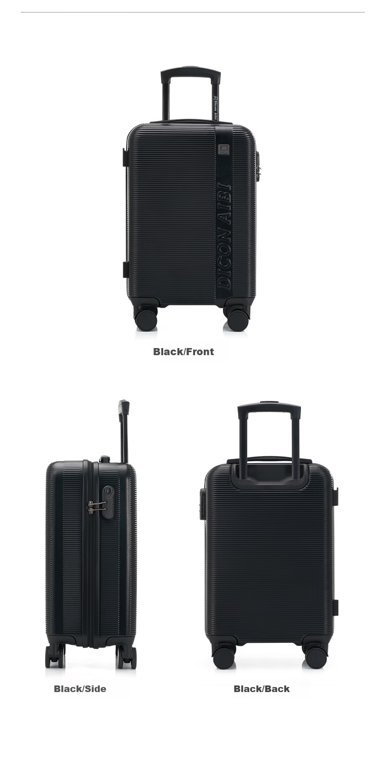 DICON AIBI 20-inch Carry-on Luggage High-Quality Durable Large Capacity Lightweight Travel Suitcase with Trolley and Password Lock 10