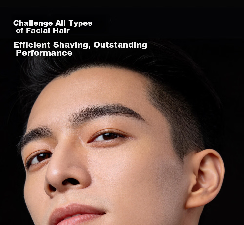 POVOS Electric Shaver Men's 1-Hour Fast Charging Portable Car Razor P200 Birthday Gift for Boyfriend Father Husband 8