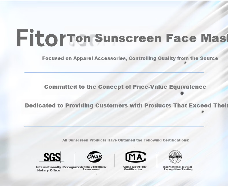 FitonTon Sunscreen Face Mask for Women 100% Mulberry Silk Summer Face Protection Sunshade UV Protection Cycling Mask 1
