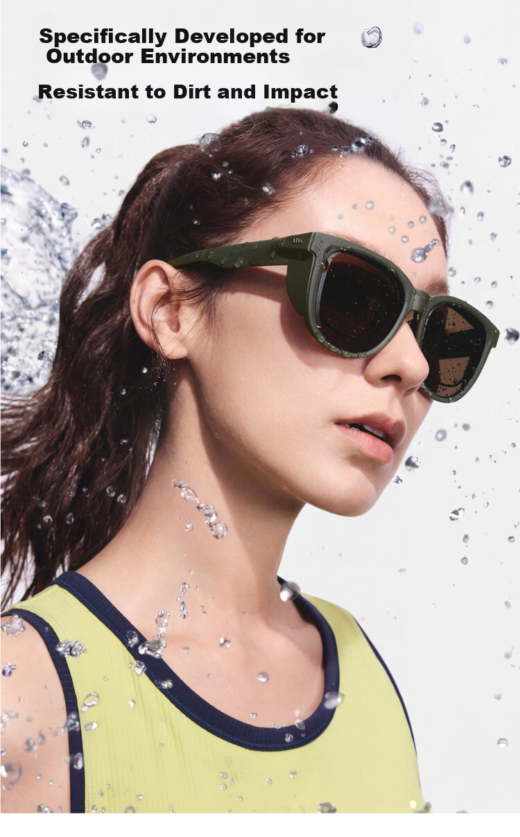 Beneunder Boston Sunglasses with Prescription Clip-On for Men and Women Outdoor Travel Driving Foldable Sunglasses FD006 17