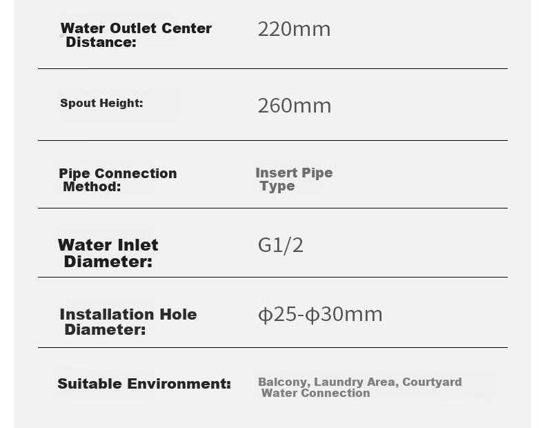 JOMOO Kitchen Sink Faucet Single Cold Quick Open Swivel High Arc Pipe Single Cold Faucet 77038 23
