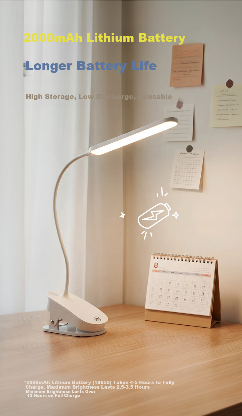 HP Pure Eye Protection Desk Lamp for Children and Students, Bedroom Bedside Lamp, Dormitory Study Reading Light 10