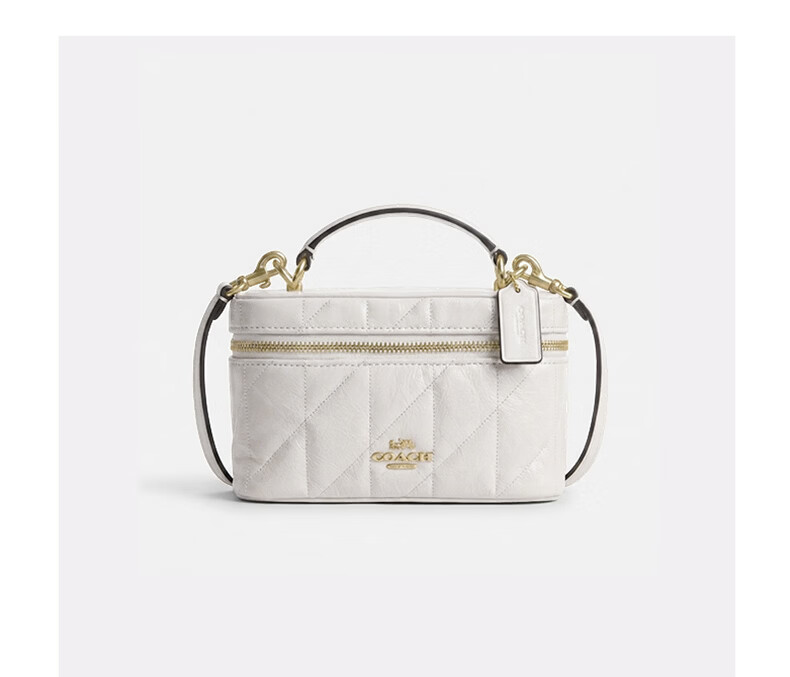 COACH RAINER18 Quilted CEO22 Women's Tote Shoulder Crossbody Box Bag Gift 5