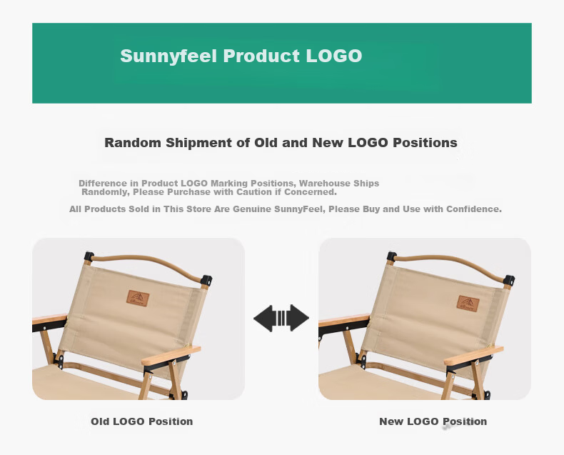 Shanfei Linsike Outdoor Folding Chair Ultra-Light Portable High Load Capacity Beach Carbon Steel Fishing Stool Picnic Chair Khaki 2