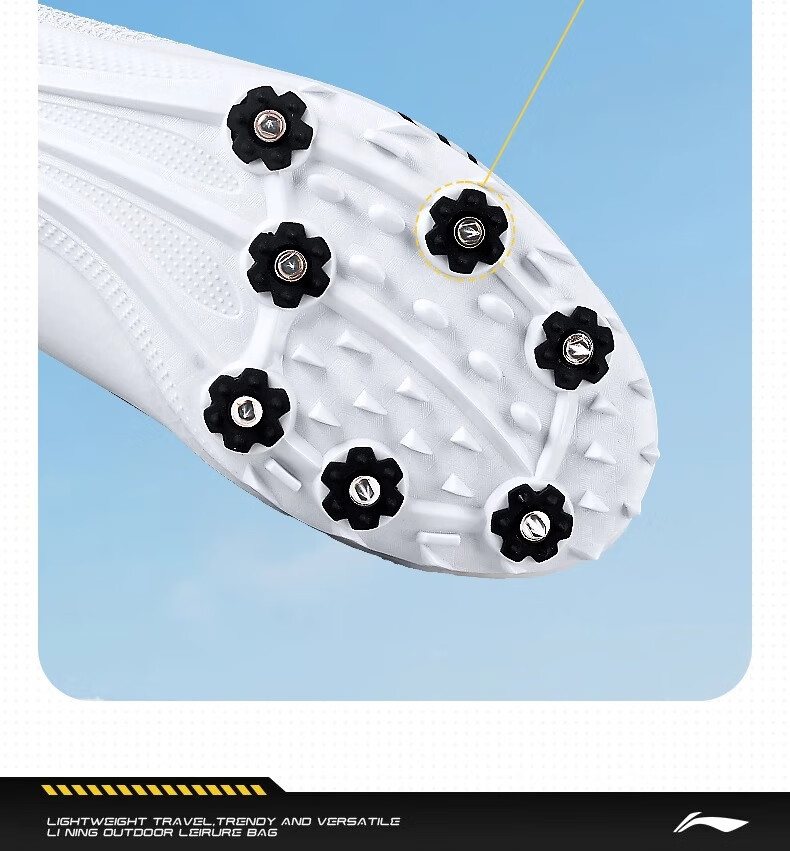 Li-Ning Track Shoes Professional Spikes Thick-Soled for Youth And Adults Short Medium Long-Distance Running Spikes for Physical Exams, High School Entrance Exams, And Long Jump Competitions 9