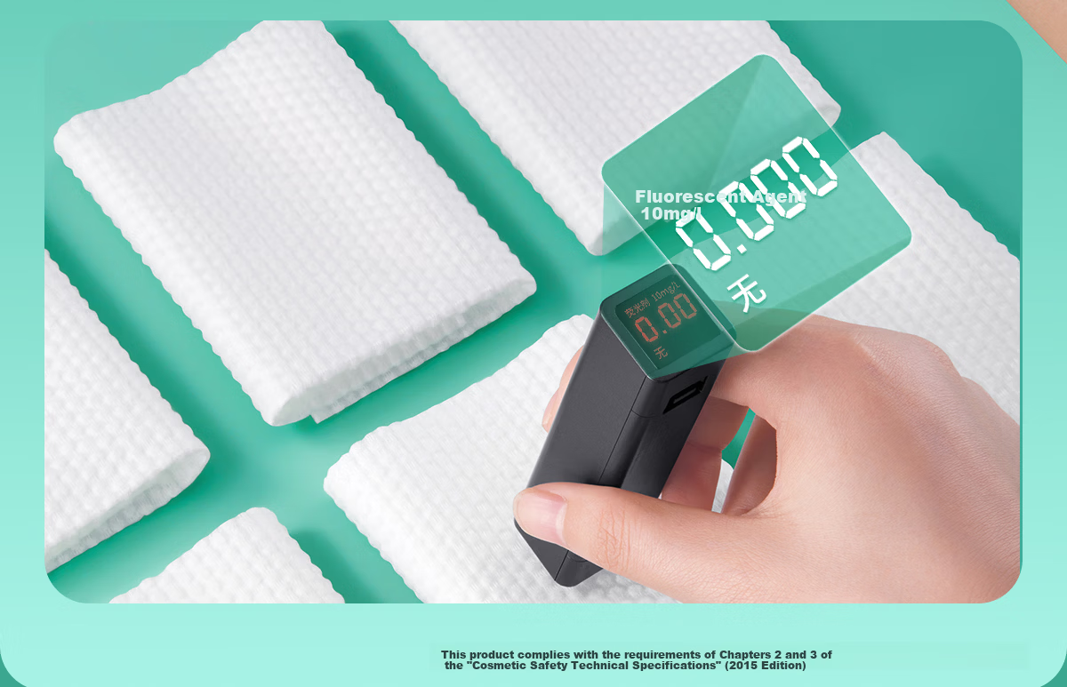 Ouyi Disposable Facial Cleansing Wipes, Portable Home Travel Soft Thick Pearl Texture Towel, 100 Sheets 13
