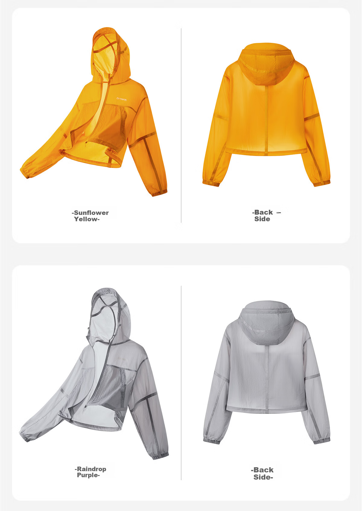 OUTDOOR PRODUCTS Women's Sun Protection Jacket 26 Spring Summer Fashion Breathable Lightweight Tear-Resistant UPF50+ Sunflower Yellow 522399 18
