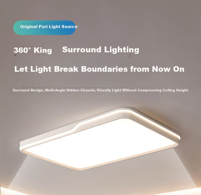 Micoe Purui Eye Protection Ceiling Light Bedroom Lamp Smart Offline Voice LED Minimalist Zhongshan Lighting Youjian Series 1