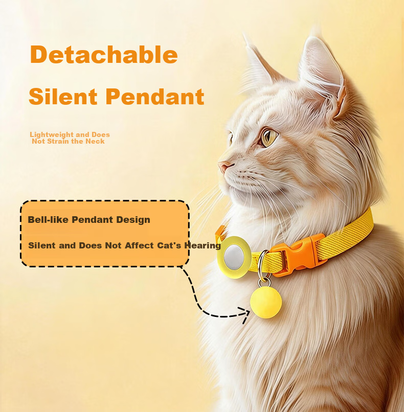 GDGO New Year Limited Edition Apple Anti-Lost Tracker Compatible with AirTag, Anti-Swapping, for Stray Cats and Dogs, Pet Anti-Choking Collar with MFi Certification, Purple 10