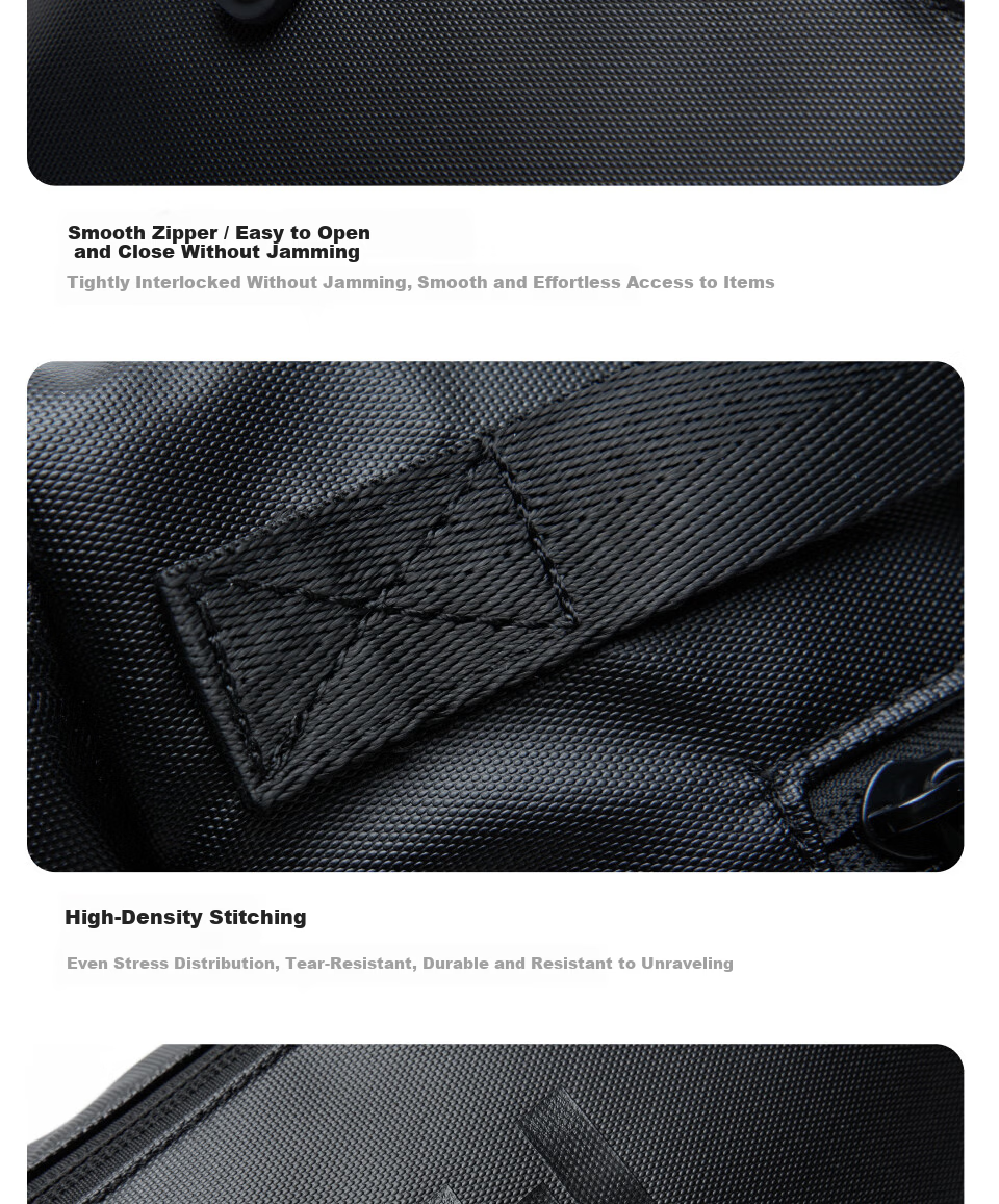 Fanzhe New Men's Outdoor Functional Shoulder Crossbody Bag Cycling Backpack Travel Commuter Large Capacity Messenger Bag 10