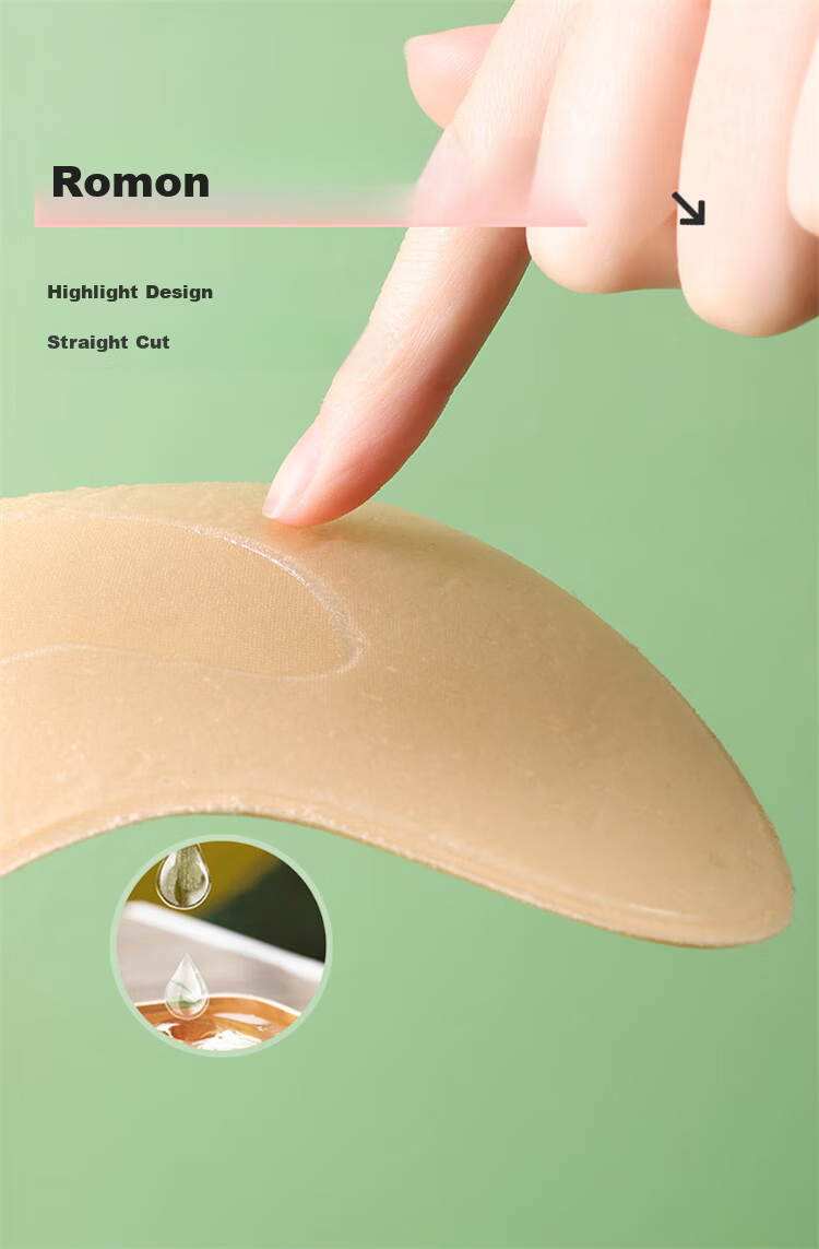 Urban Beauty Summer Adhesive Bra for Women, Push-Up Invisible Strapless Bra, Thin Breathable Chest Pads for Wedding Photoshoot 6