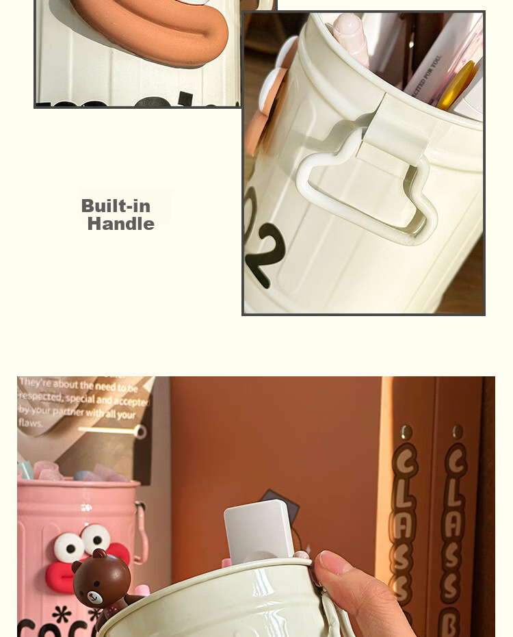 Class 3 Grade 2 Children's Educational Toy Girls Mini Desktop DIY Pen Holder Pretend Play Realistic Boys Toy Birthday Gift 4