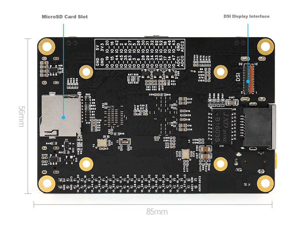 ChuangLeBo K230 Development Board CanMV K230 3.0 AI Development Board Vision Recognition Module Camera Artificial Intelligence 12