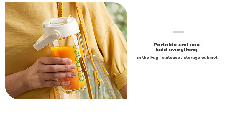 Xike Portable Juicer Double-Layer Glass Insulated Ice-Crushing Juice Cup Small Household Multifunctional Wireless Rechargeable Electric Fruit Blender with Dual Lids GZ4506 10