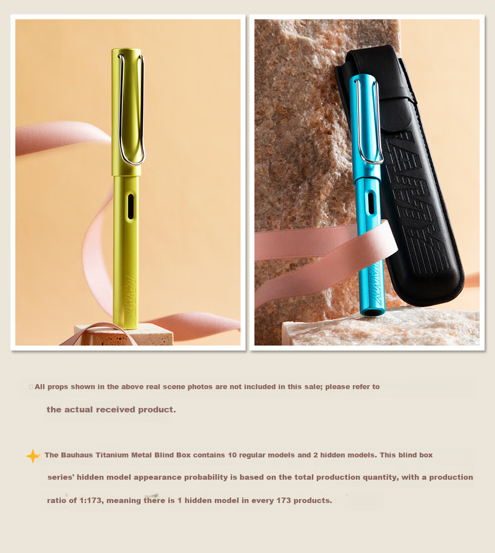 LAMY Surprise Fan Blind Box Fountain Pen Set Signature Pen Gift Box Niche Gift 5