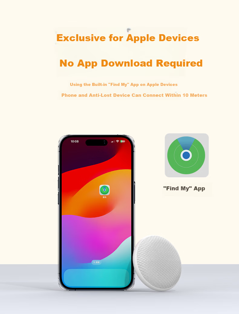 GDGO New Year Limited Edition Apple Anti-Lost Tracker Compatible with AirTag, Anti-Swapping, for Stray Cats and Dogs, Pet Anti-Choking Collar with MFi Certification, Purple 8
