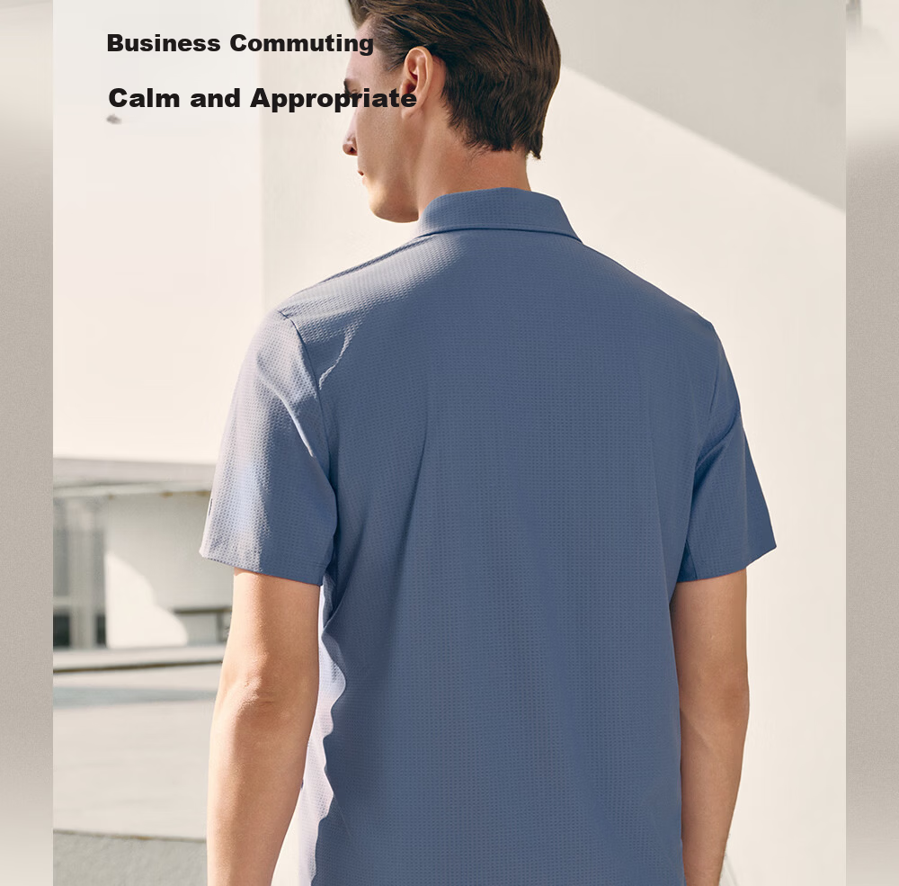 FILA Official Men's Knitted Short Sleeve Polo Shirt 2026 Summer Sun Protection Cooling Comfortable Top 19