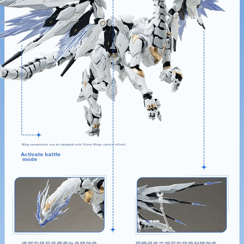 Sulink Model Toys Odo Lifeform Dragon Heart 1/6 Mecha Girl Daylight Meteor Domestic Assembly Model 7