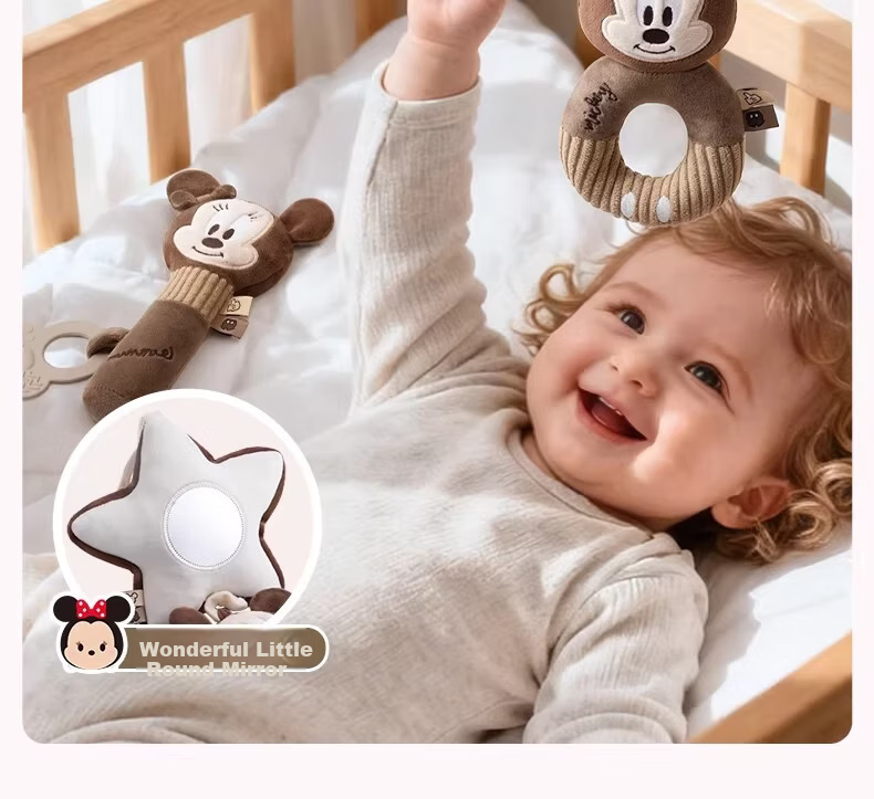 Disney Newborn Welcome Gift Box Baby Rattle Toy Soothing 0-12 Months Infant Month Celebration Children's Day Gift 10
