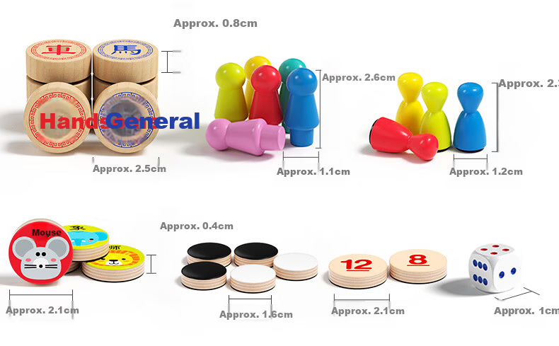 Fuhai Magnetic 40-in-1 Flying Chess and Gomoku Educational Toy for Kids Ages 5-10 Birthday Children's Day Gift 9