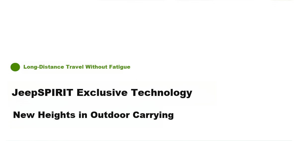 JEEP SPIRIT Outdoor Hiking Mountaineering Backpack Large Capacity Waterproof Camping Lightweight Travel Bag for Men and Women 6