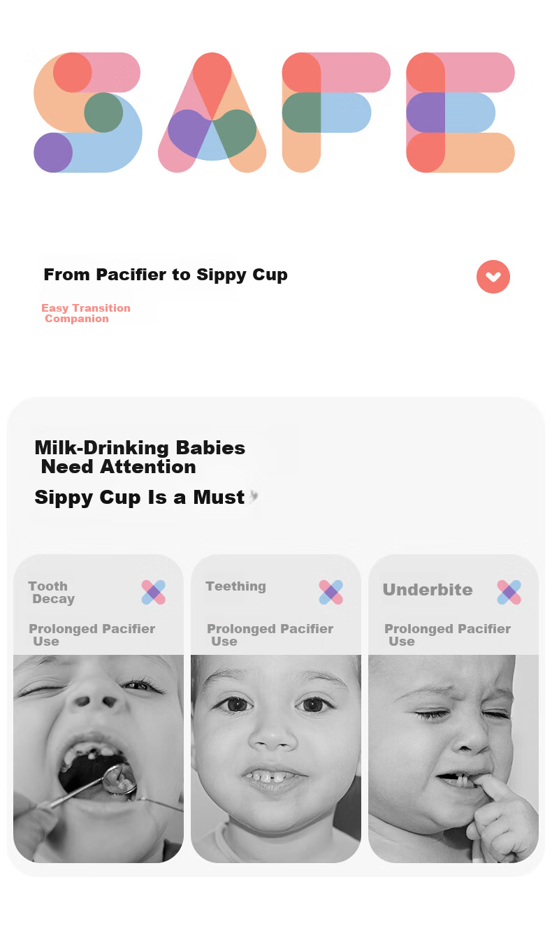 KUB Children's Straw Cup Baby Water Bottle PPSU Training Cup Direct Drinking Baby Bottle Duckbill Warm Brown Bear 210ml 3