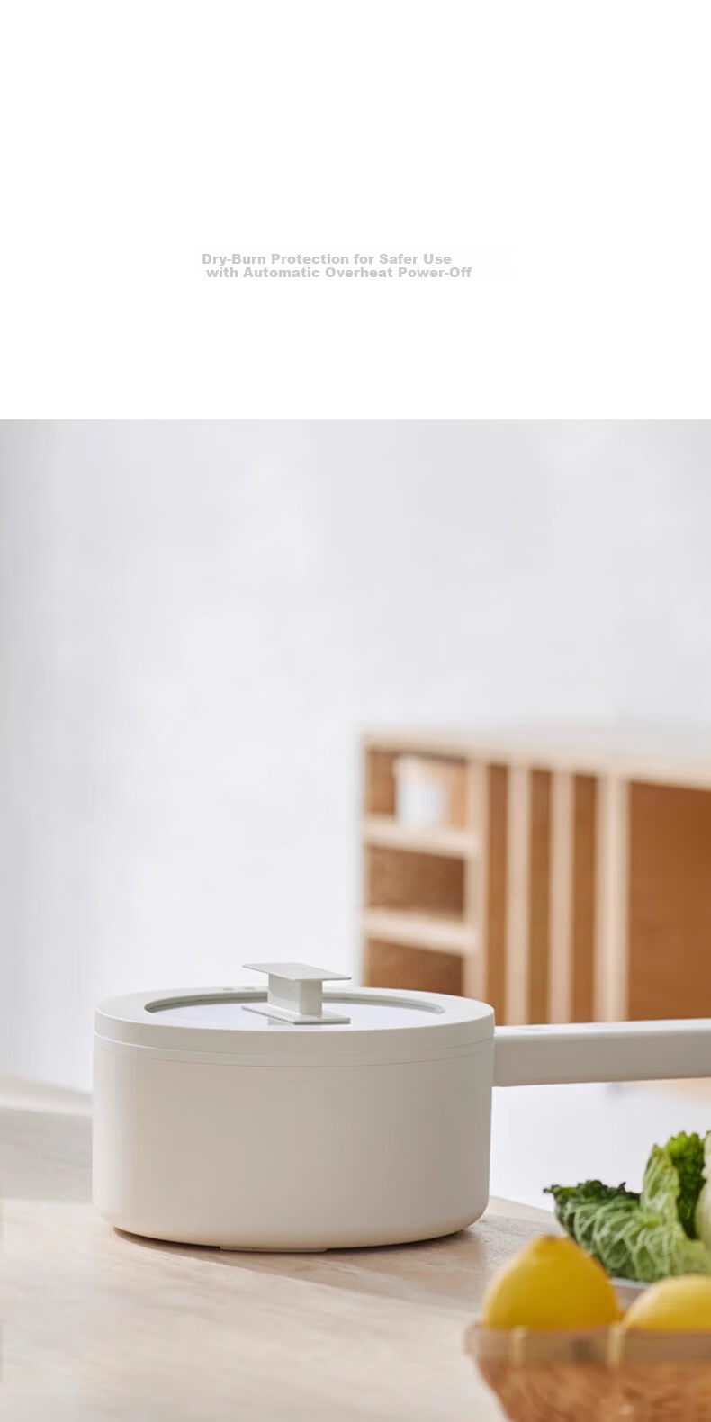 Olayks Instant Price Guarantee 618 Multifunctional Electric Cooking Pot Dormitory Small Electric Pot 2L Steaming and Cooking Integrated Pot 1-2 Person Small Rice Cooker Timer Keep Warm Electric Hot Po 20