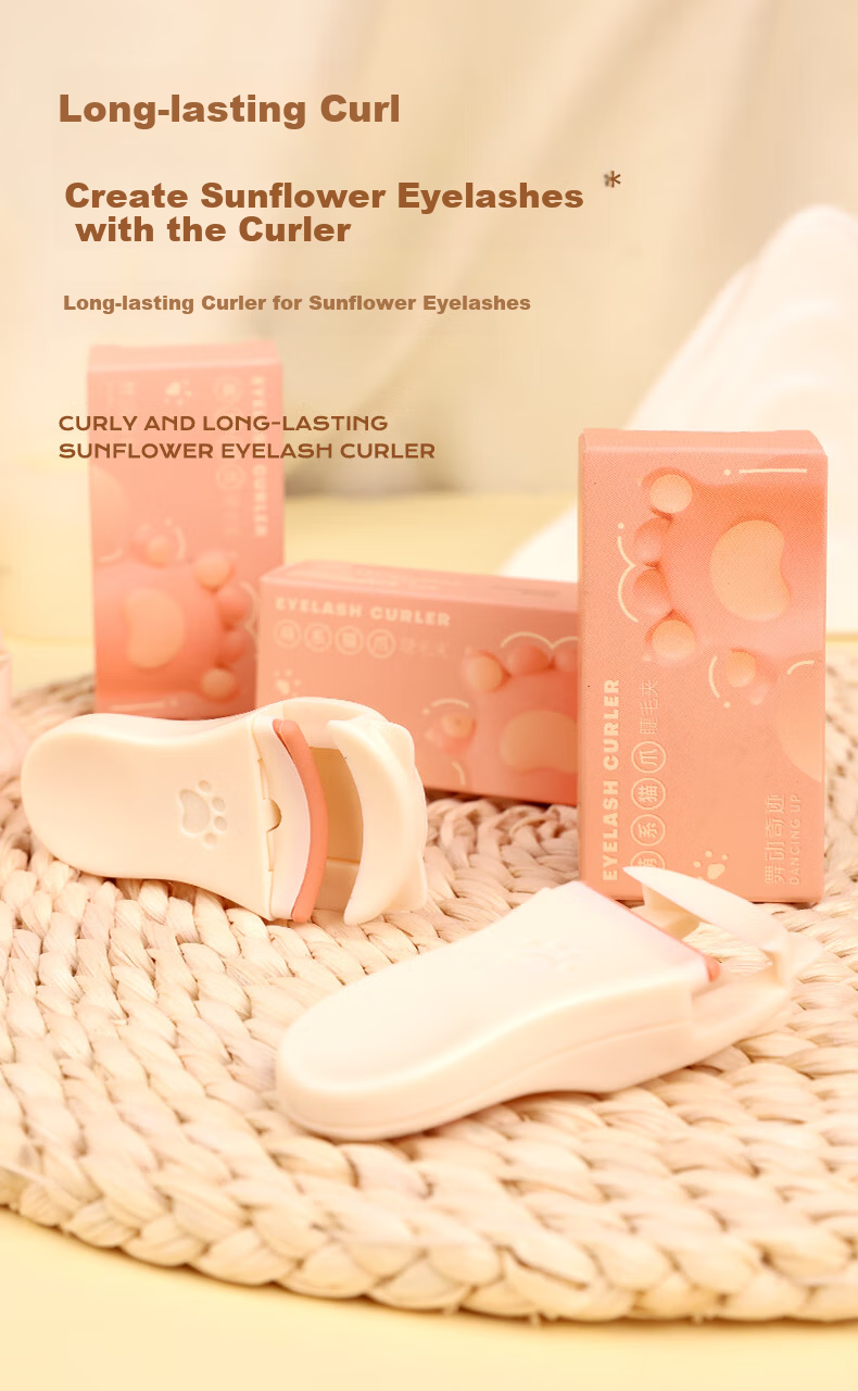 Dancing Miracle Eyelash Curler Long-lasting Curl Sunflower Natural Eyelashes Essential for Students Beginners Genuine Gift 1