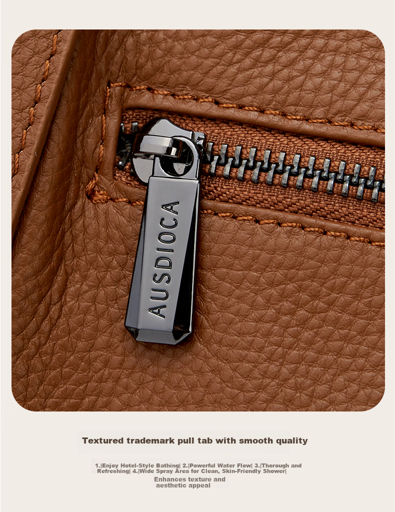 AudiJia Genuine Leather Tote Bag for Women 2026 New Handbag Commuter Shoulder Bag Crossbody Mom Bag Birthday Gift 14
