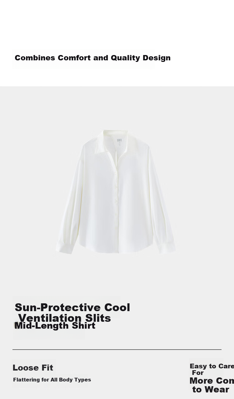 Semir Women's Long Sleeve Shirt Summer Mid-Length Sun Protection Cooling Easy Care 2026 Design Top 109326105001 4