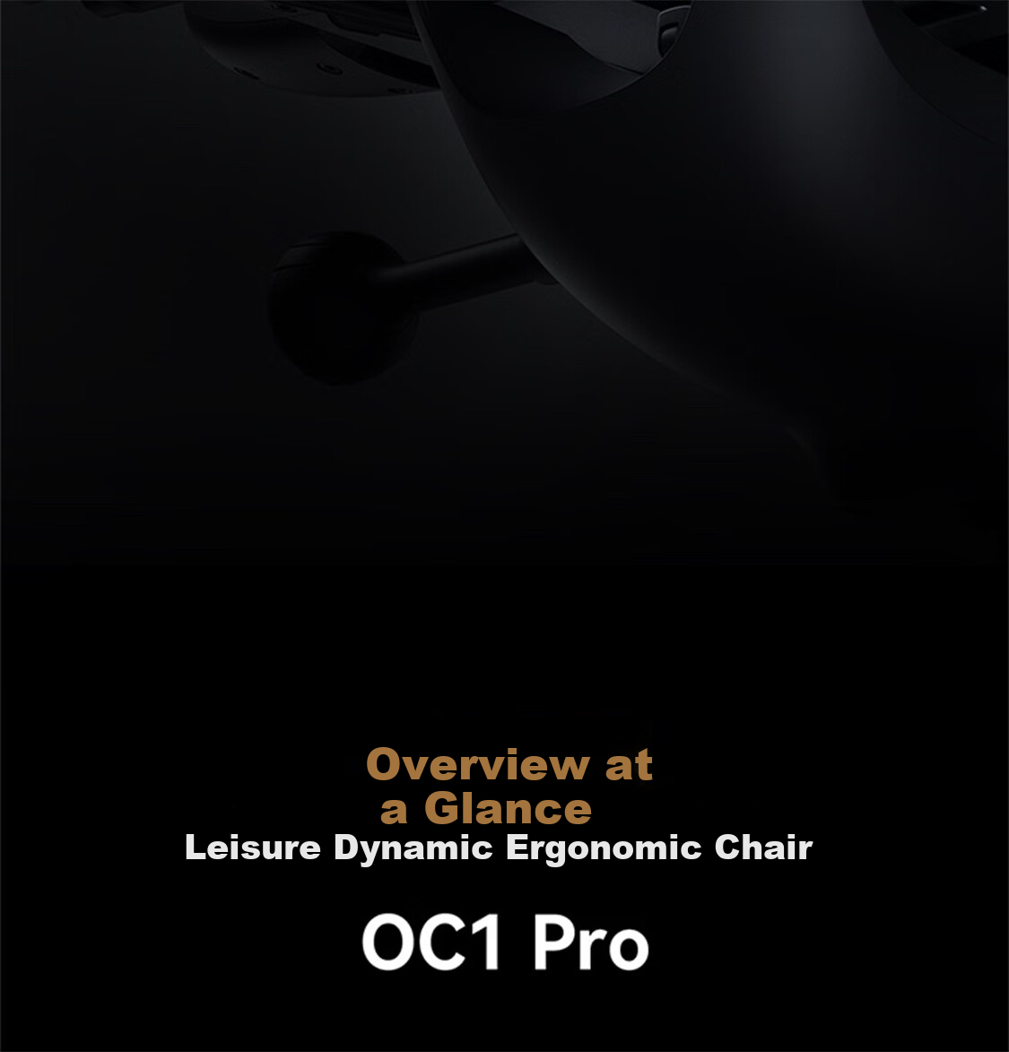 LiberNovo Qingxian OC1 Pro Extended Graphite Gray Dynamic Ergonomic Gaming Office Computer Chair 3