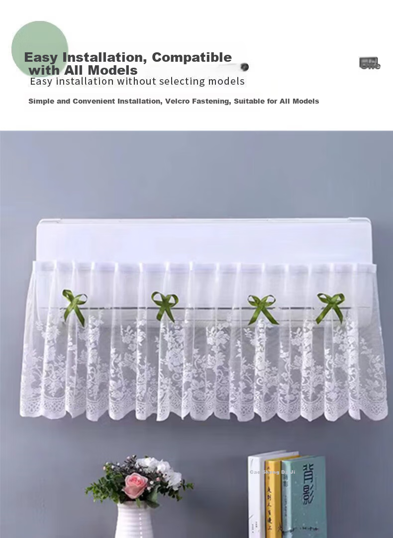 CHUSHE Adjustable Air Conditioner Wind Deflector Shield for Pregnant Women and Babies, No Installation, Universal Hanging Type 6
