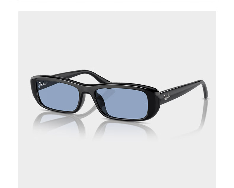 RayBan Sunglasses for Men And Women, Fashionable Outdoor Narrow Frame Glasses 0RB4436D 5