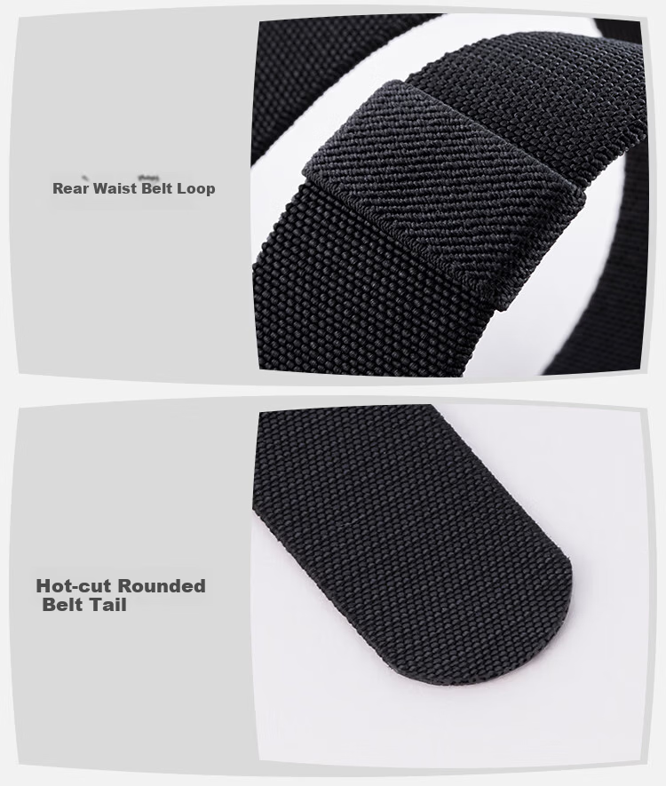HLA Men's Tactical Buckle Belt Versatile Fashion Waistband Anniversary Birthday Gift for Boyfriend Gift Box Set 15