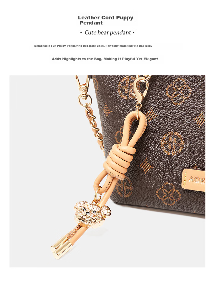 Aokang Women's Bag 2026 Trendy Retro Small Handbag Luxury Crossbody Shoulder Bag Birthday Gift for Girlfriend Wife 5