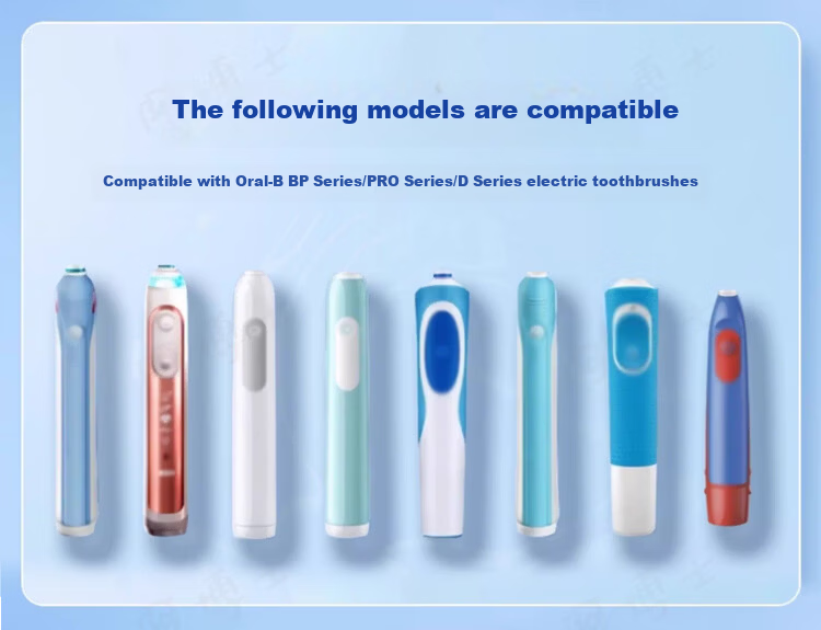 Doctor A Compatible Braun Oral-B Electric Toothbrush Heads D12/D16/D100/P2000/P4000 Soft Gum Care Replacement Toothbrush Heads 6-Pack 2
