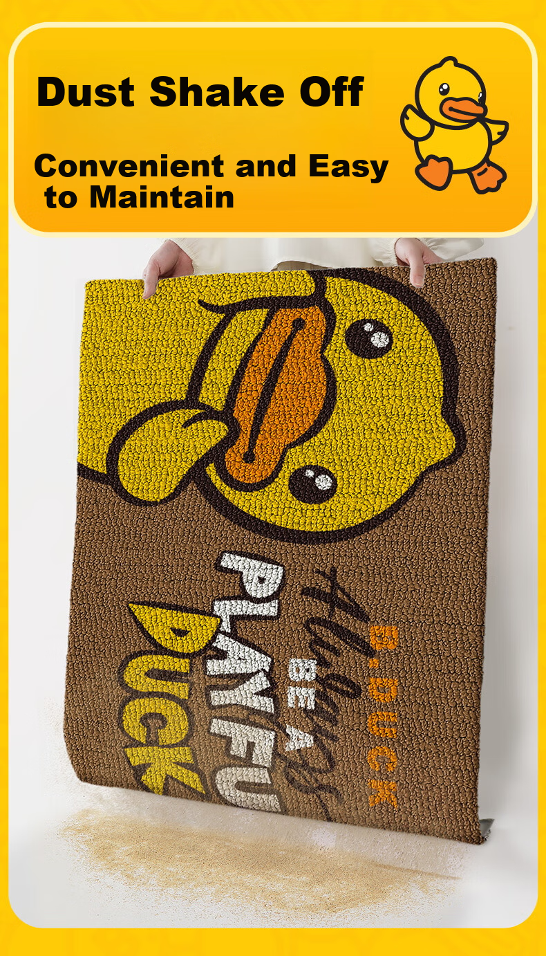 Da Jiang Little Yellow Duck Official Collaboration Entrance Door Mat 2026 New Model Floor Mat Carpet 60x90cm 6