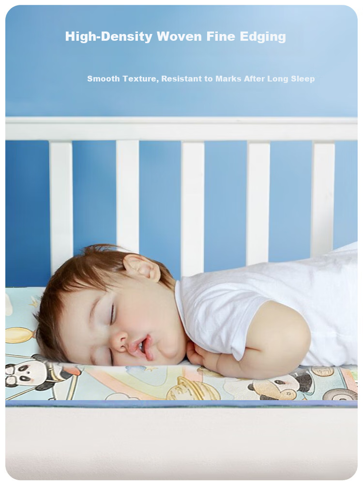 9i9 Baby Cooling Mat Infant Summer Cooling Pillow Buckwheat Husk Newborn Children's Ice Silk Breathable 2-Piece Set - Watermelon 7