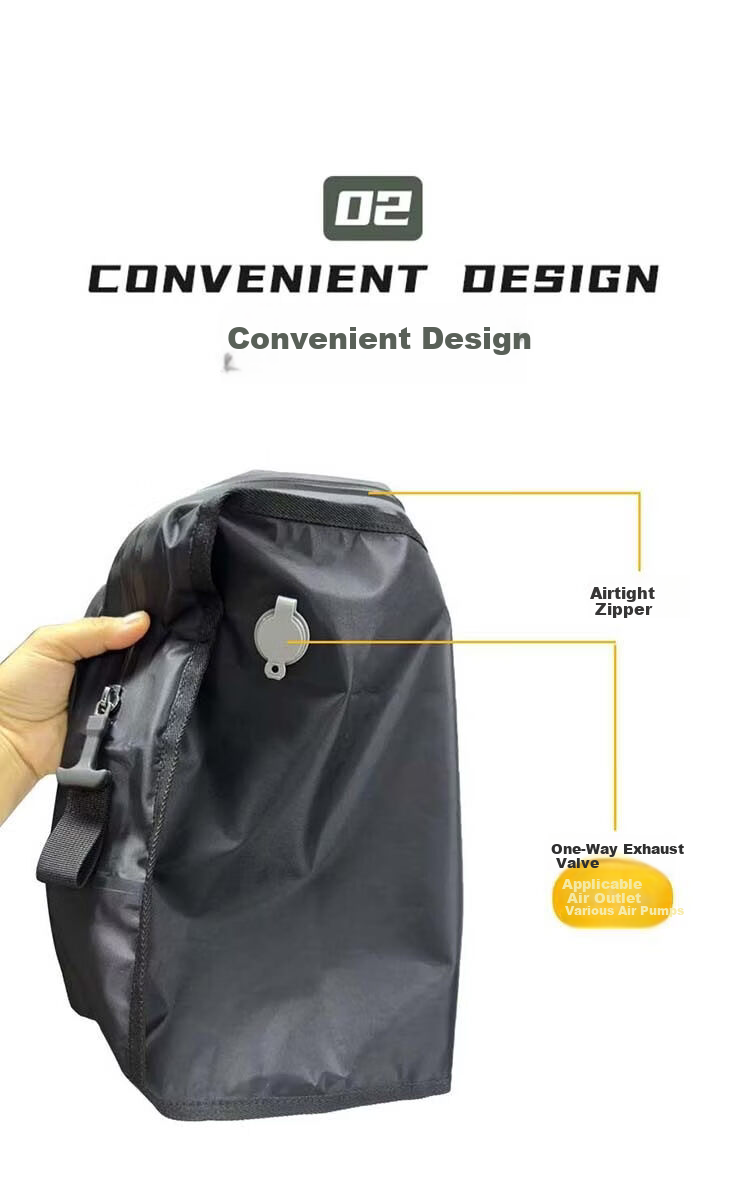 Kelorock Vacuum Compression Travel Bag Portable Luggage Dedicated Down Jacket Clothing Organizer Vacuum Travel Bag 4
