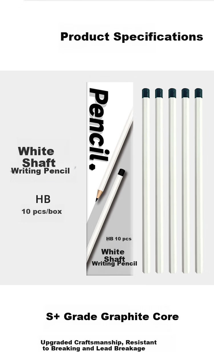 Jufu Stationery HB Pencils 12-Pack Macaron Color Triangular Wooden Pencils Student Exam Marking Writing Art Sketch Drawing Wooden Pencils Children's Day Gift 2