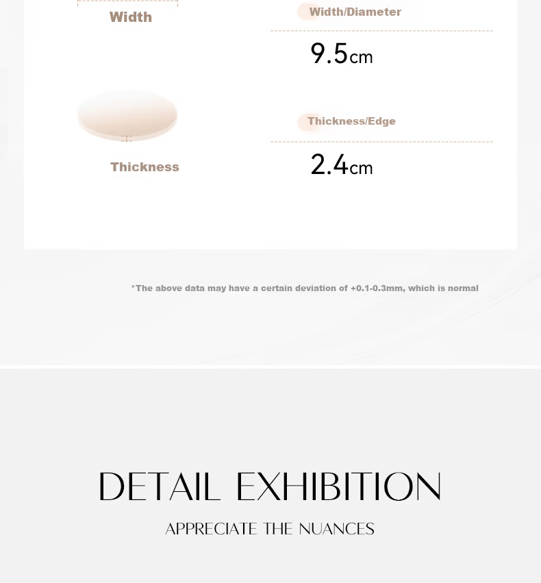 VCN Nipple Cover Storage Box Portable Round Dustproof Travel Bra Pad Organizer Pink Beige One Size 9