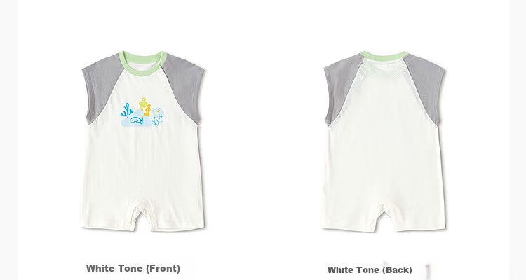 Balabala Kids Baby Romper Short Sleeve Newborn Infant Breathable Cute Summer 2026 27