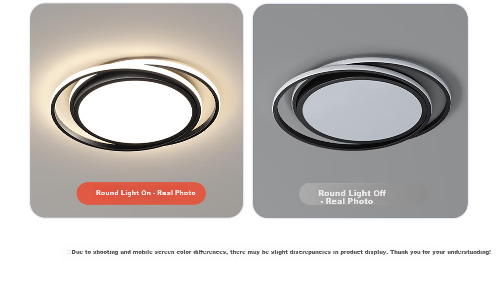 Kuka LED Ceiling Light Nordic Eye Protection Cree Lighting Living Room Bedroom 110cm - Smart [Installation Included] 43