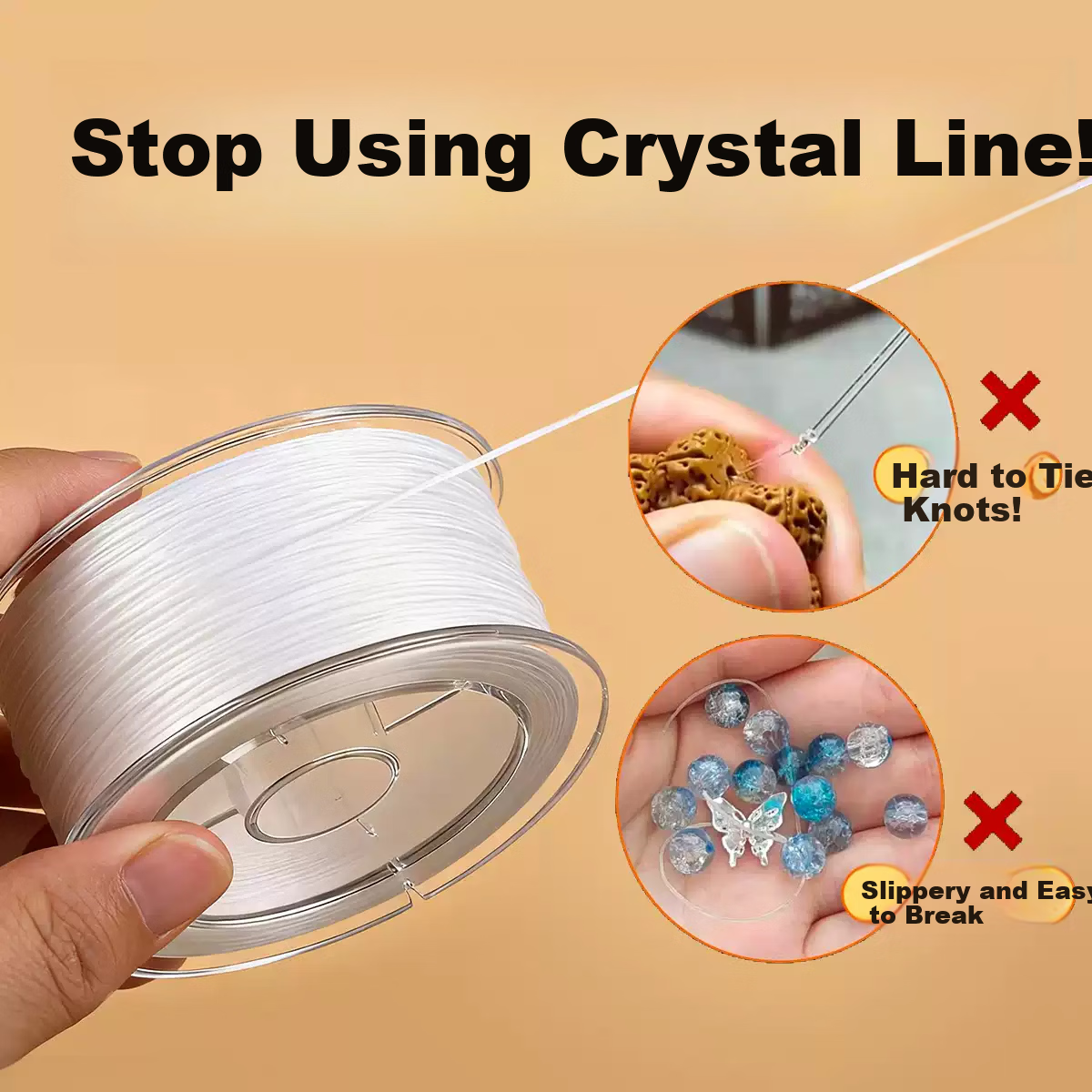 Shayanxi Green Elastic Beaded Bracelet Cord Durable Flat Elastic Thread for Beading Crystal Jewelry String 4