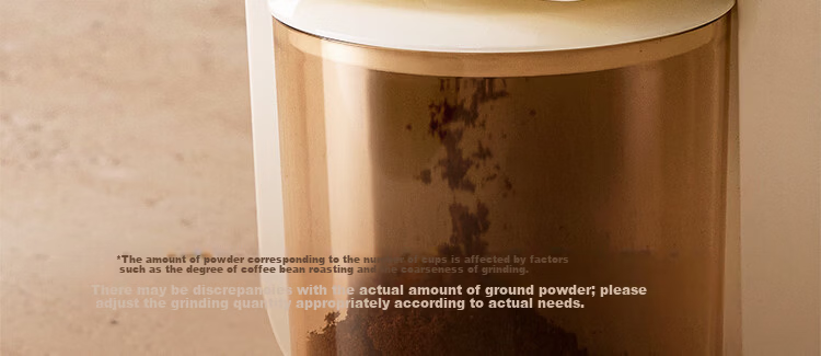 Bear Home Electric Coffee Grinder 30-Level Adjustable Espresso Machine with Cup Volume Setting E02S1 4