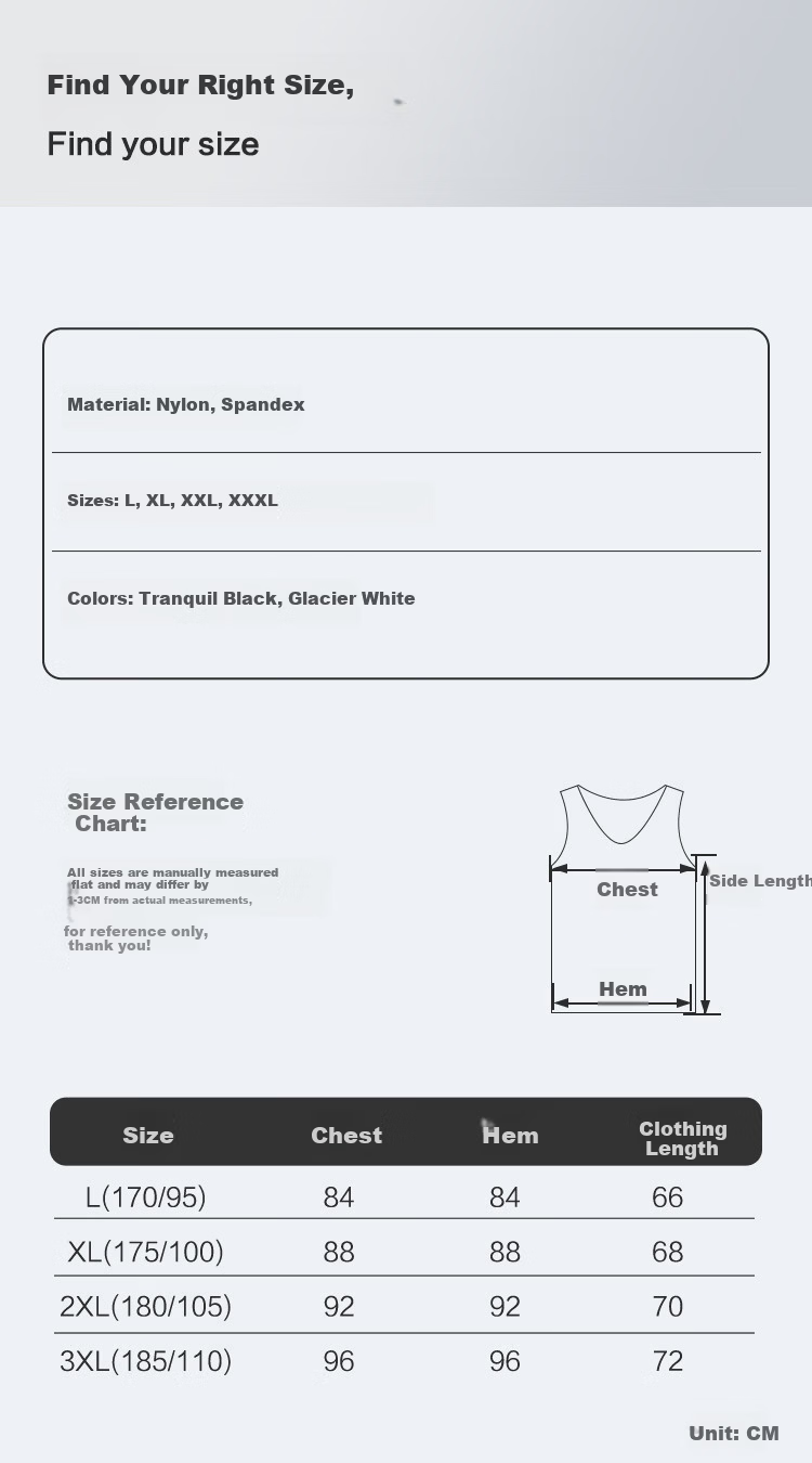 Hongdou Men's Seamless Ice Silk Breathable Stretch V-Neck Simple Versatile Vest 7