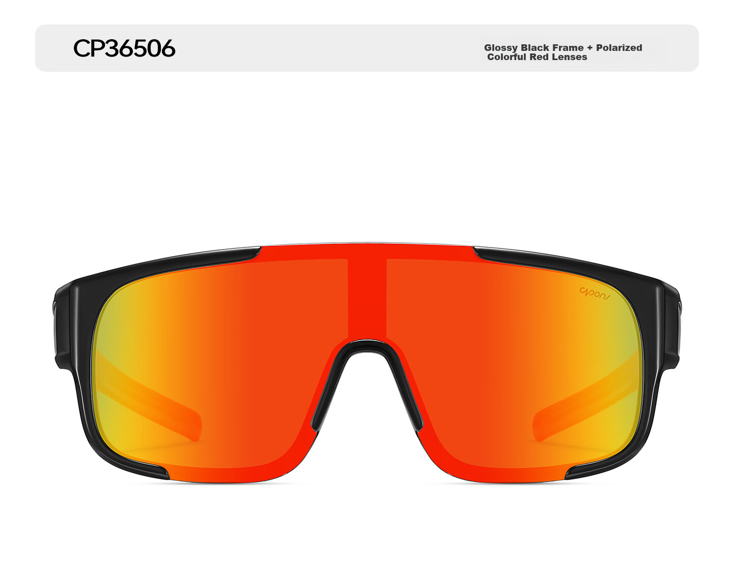 CAPONI Polarized Sports Windproof Outdoor Sunglasses for Women with Prescription Clip-On, UV Protection, Cycling and Mountaineering Goggles Compatible with Glasses 31