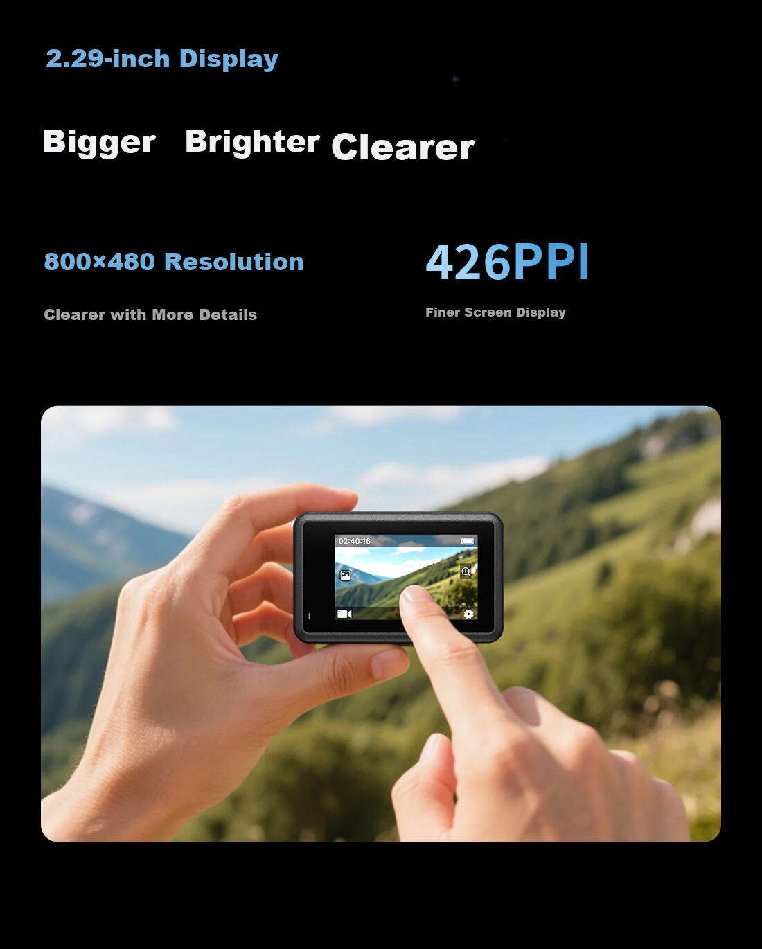 Xiaotu S7PRO 4K Sports Camera HiSilicon AI Super Stabilization Night Shooting Live Streaming Camera Official Standard Edition 17