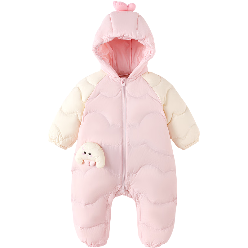 BALABALA Children's down Jacket, Baby Onesie for Outdoor Wear, Winter 2026 Collection, Infant Romper, Kids' Clothing, Boys' And Girls' Cute Outfits