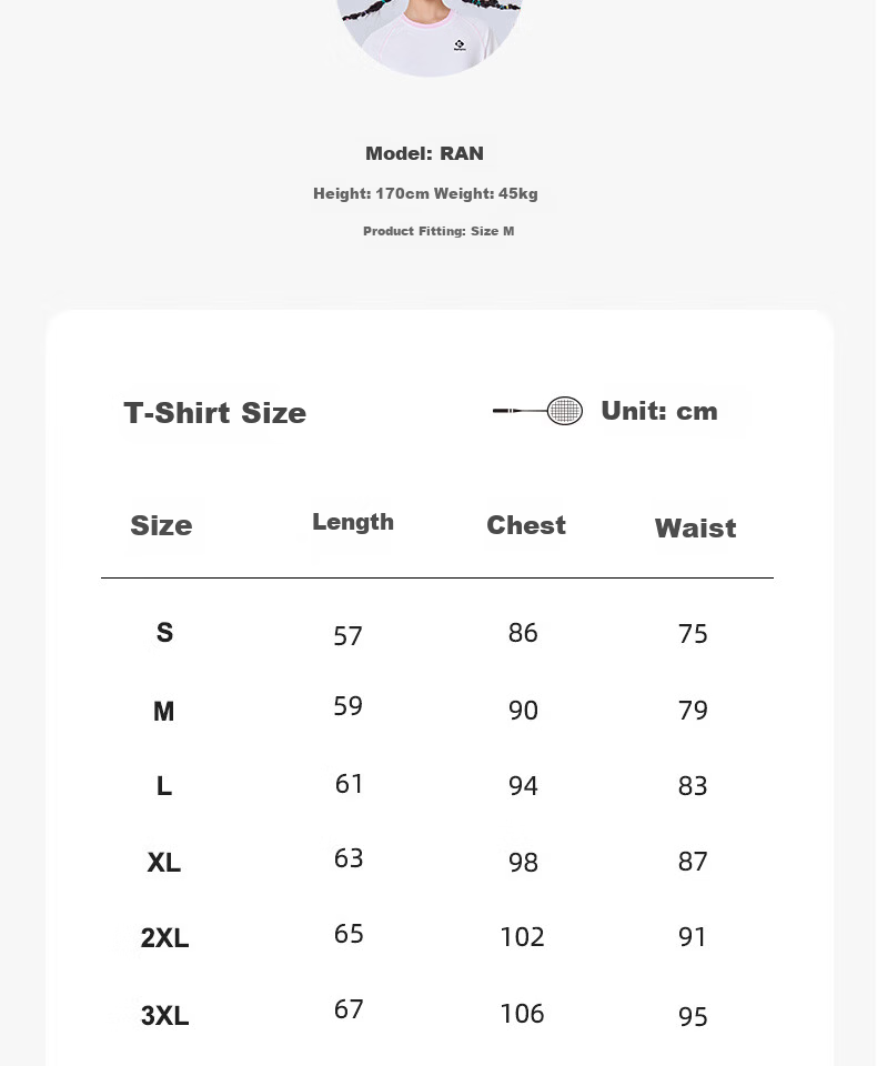 KUMPOO 26th Anniversary New Women's Badminton Short Sleeve Shirt Loose Comfortable Versatile Xunfeng K261W-1730 White S 7